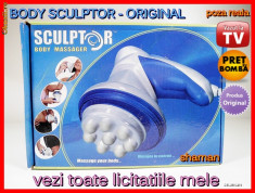 Aparat Masaj Anticelulitic Sculptor Body Massager Celulita Slabit Tonifiere Musculara foto