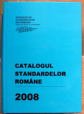 Catalogul standardelor romane - 2008 foto