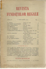 Revista fundatiilor regale foto