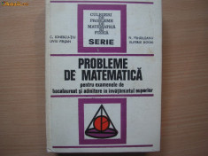 Culegere de probleme de matematica pentru examenele C Ionescu Tiu ,.Liviu PARSAN foto