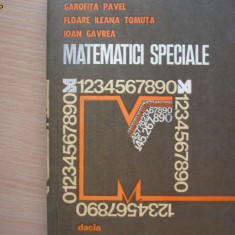 Matematici Speciale - Garofita Pavel Floare Ileana Tomuta Ioan Gavrea,c1