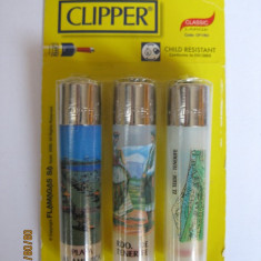 SET 3 BRICHETE COLECTIE NOI IN TIPLA MARCA CLIPPER DIN INSULELE TENERIFE