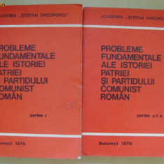 Probleme fundamentale ale istoriei patriei si Partidului Comunist Roman, 1979