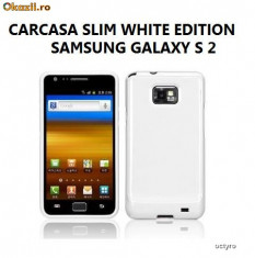 CARCASA SAMSUNG GALAXY S 2 - SLIM WHITE POLICARBONATE - SENZATIE - SAMSUNG GALAXY S II - SAMSUNG GALAXY S 2 - CARCASA SLIM foto