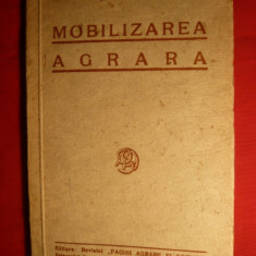 C-tin Filipescu - Mobilizarea Agrara -Prima ed. 1929