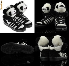 Adidas Jeremy Scott Panda(primi din romania) marimea 41-42 foto