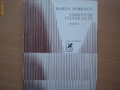 MARIN SORESCU - SARBATORI ITINERANTE {poeme},c5 foto