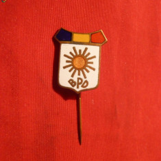 Insigna - Blocul Partidelor Democrate 1946-folosita in alegeri 1946, 2cm