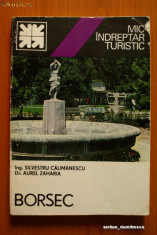 Mic indreptar turistic - BORSEC (1981, Calimanescu - Zaharia) foto