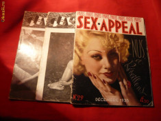 3 nr.-Revista SEX APPEAL - fotografii artistice , literatura - 1935 foto