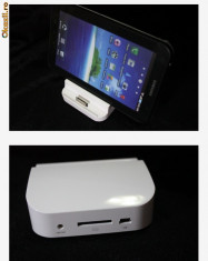 suport biro cu incarcare USB sync Dock Station charger Samsung P1000 galaxy tab foto