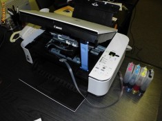Imprimanta Canon MP 250 cu CISS (alimentare continua de cerneala) foto