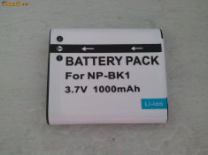 Baterie NP-BK1 1000 mAh pentru Sony foto