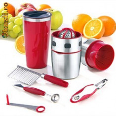 Storcator pentru Fructe si Legume Pro V Juicer + Pro V DecoSet foto