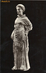 Ilustrata - Statueta tip Tanagra, sec. III-II ien foto