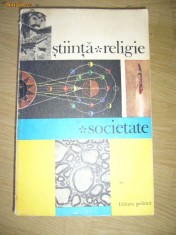 STIINTA RELIGIE SOCIETATE foto