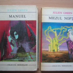 Julien Green MIEZUL NOPTII/MANUEL{2 volume}.R2