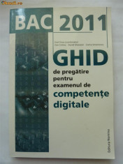 BAC 2011 GHID de pregatire - competente digitale, Ed. Nomina foto