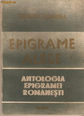 Antologia epigramei romanesti*Epigrame alese foto