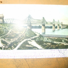 Carte Postala Salutari din Romania Podul de la Cernavoda