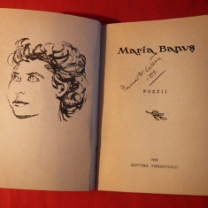 Maria Banus - POEZII - Prima Editie 1959