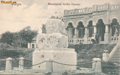 B27345 Giurgiu Monumentul Eroilor Francezi Le Monument du Soldat Francais foto