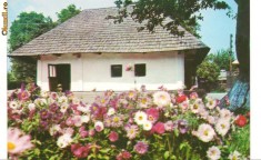 carte postala-HUMULESTI-Casa memoriala Ion Creanga