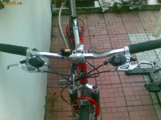 Bicicleta Ful Aluminiu Shimano foto