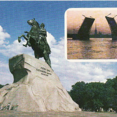 Rusia - Sankt Petersburg-Statuia lui Petru cel Mare