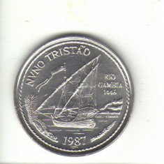 bnk mnd Portugalia 100 escudos 1987 unc Nuno Tristao