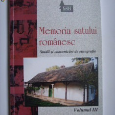 BANAT MEMORIA SATULUI ROMANESC 3, MUZEUL SATULUI TIMISOARA, 2003