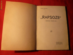 V. Eftimiu - Insira&amp;#039;te Margarite !. , Rapsozii-1911- Prima Ed. foto