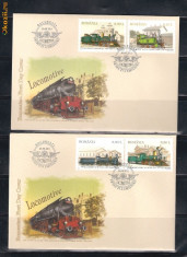 ROMANIA 2011- LOCOMOTIVE - FDC - LP 1912 foto