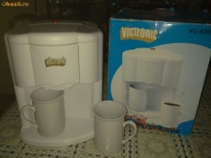 Filtru de cafea VICTRONIC VC628 + 2 cani portelan foto