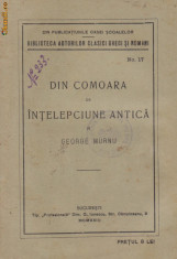 Intelepciunea antica : 1.Isocrate - Sfaturi catre Demonicos 2. Xenofon - Amintiri despre Socrate (editie 1933) foto