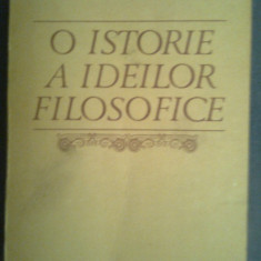 O istorie a ideilor filozofice