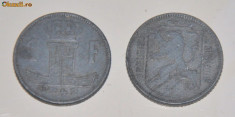 1 franc belgia, numismatica, monezi foto