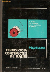 Tehnologia constructiei de masini - Probleme - C.Picos, Gh.Coman,O.Pruteanu foto