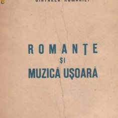 ROMANTE SI MUZICA USOARA (Festivalul Cantarea Romaniei - 1977)