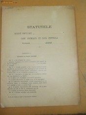 Statutele Băncii Populare care lucrează...