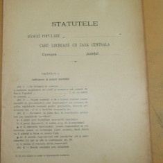 Statutele Băncii Populare care lucrează...