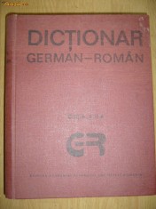 DICTIONAR GERMAN ROMAN CCA 140000 DE CUVINTE foto
