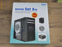 Carcasa + cooler + sursa - Nofen A40 set foto