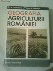 GEOGRAFIA AGRICULTURII ROMANIEI foto