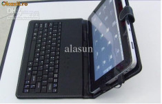 Tastatura + Husa tableta 7 inch USB compatibil cu Android 2.1 si windows foto