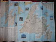 Harta Newfoundland si Labrador -1996 foto