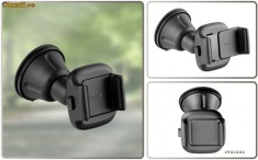 HOLDER AUTO NOU SUPORT AUTO UNIVERSAL REGLABIL PE LATIME de la 40mm pana la 65mm SI CU ROTIRE SUPORT 360 GRADE PENTRU HUAWEI foto