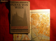 Planul -Harta Viena -Interbelica foto