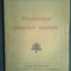 Problema claselor sociale