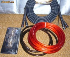Statie Amplificator Auto SAL 240w + kit de cabluri ! foto